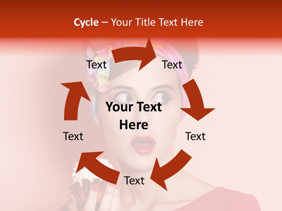 Redhead Human Fresh PowerPoint Template