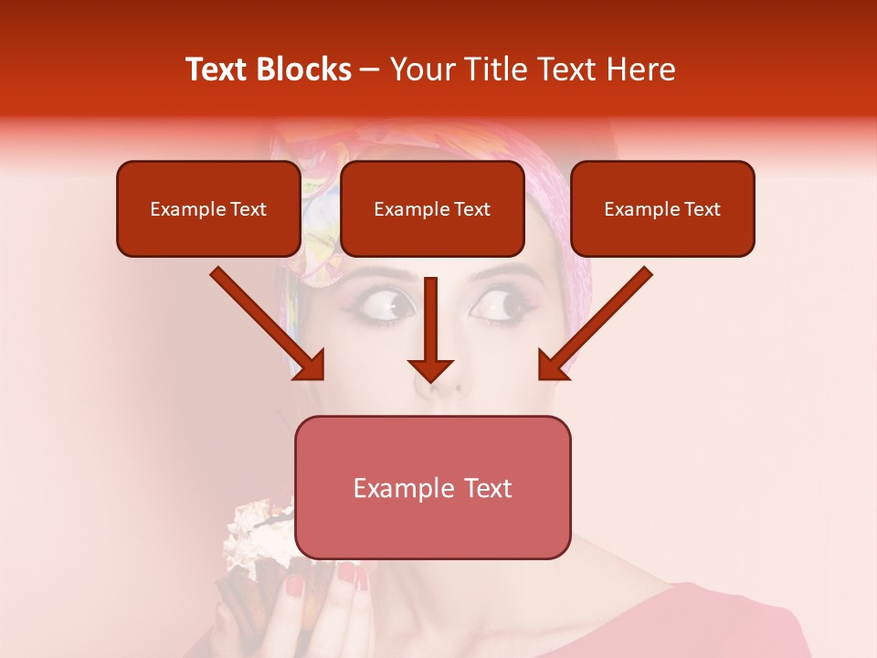 Redhead Human Fresh PowerPoint Template