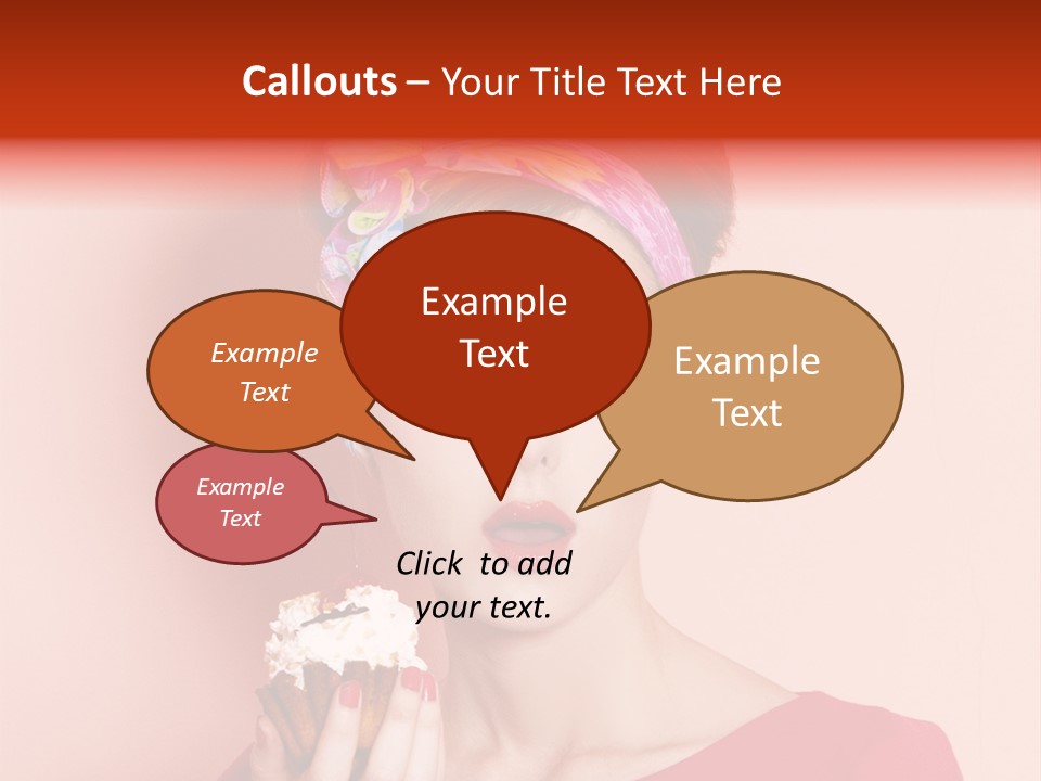 Redhead Human Fresh PowerPoint Template