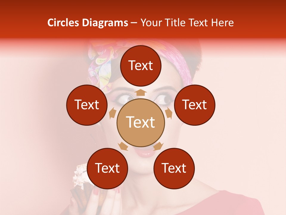 Redhead Human Fresh PowerPoint Template