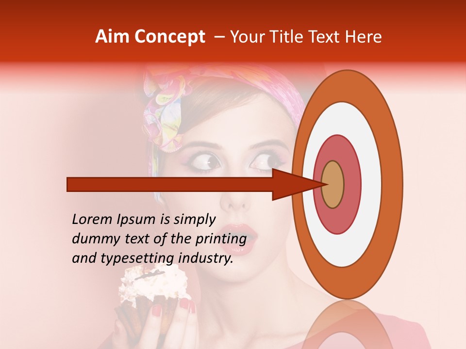 Redhead Human Fresh PowerPoint Template