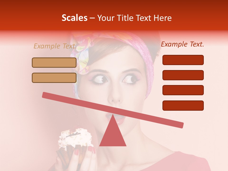 Redhead Human Fresh PowerPoint Template