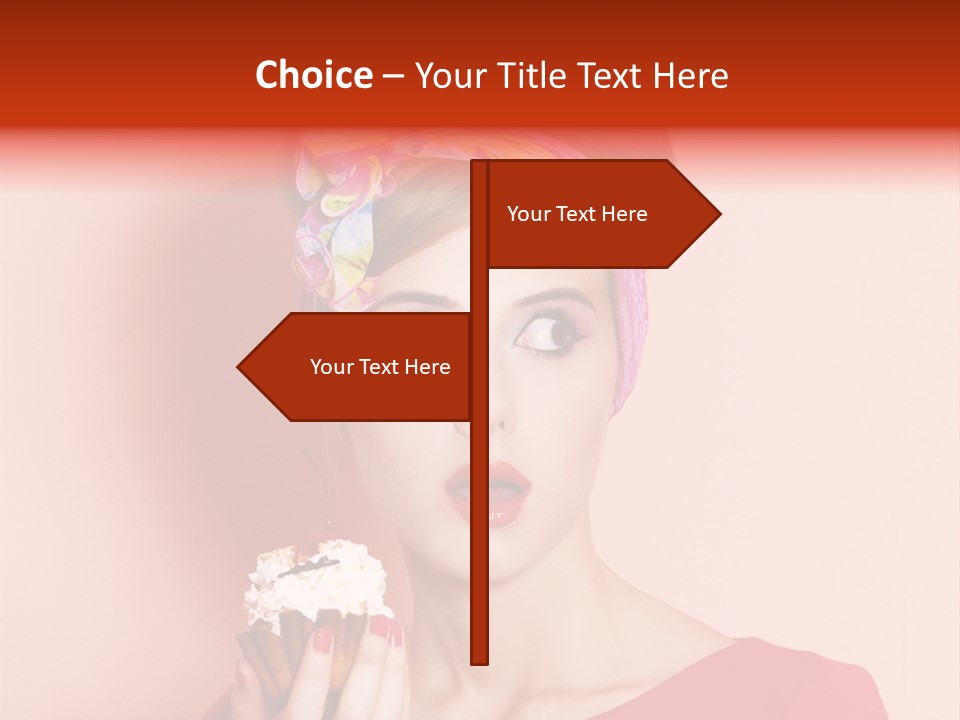 Redhead Human Fresh PowerPoint Template