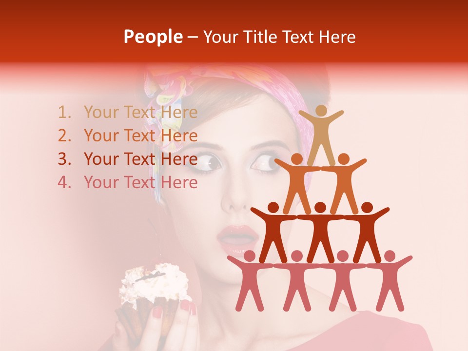 Redhead Human Fresh PowerPoint Template