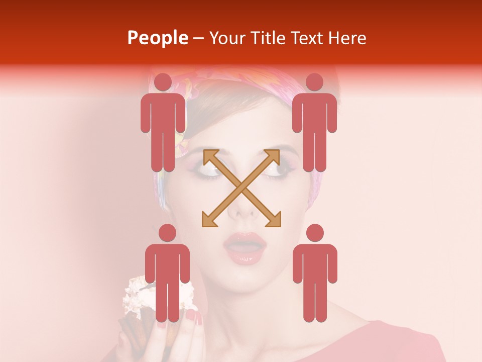 Redhead Human Fresh PowerPoint Template
