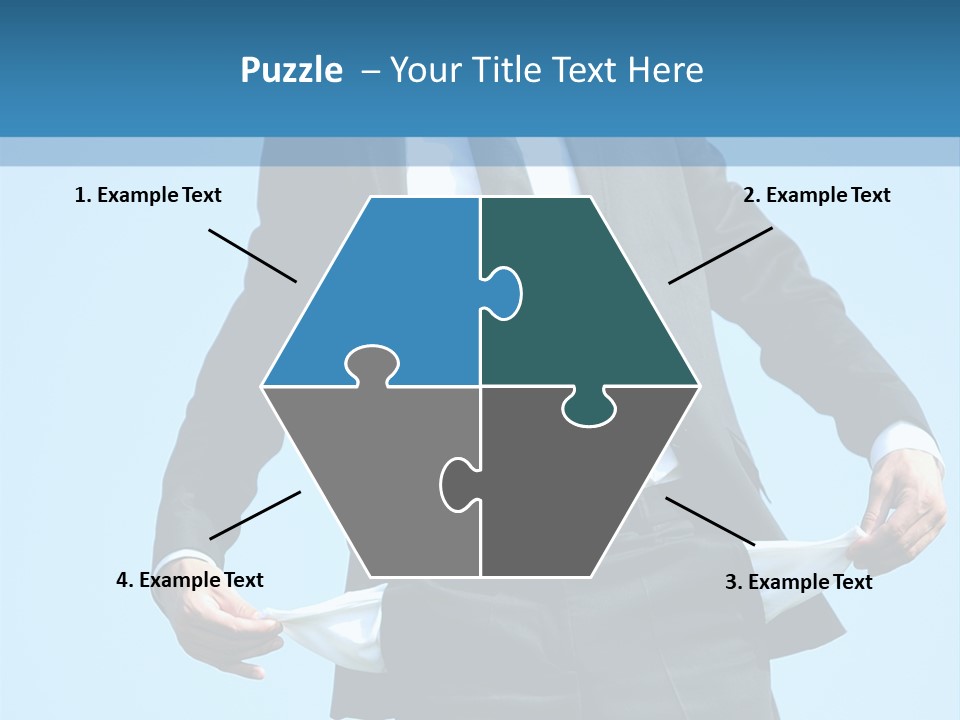 Modern Skylight Man PowerPoint Template