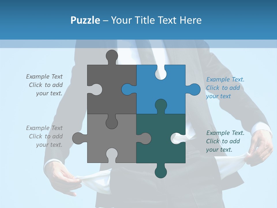 Modern Skylight Man PowerPoint Template