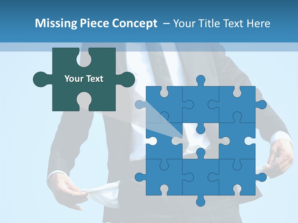 Modern Skylight Man PowerPoint Template