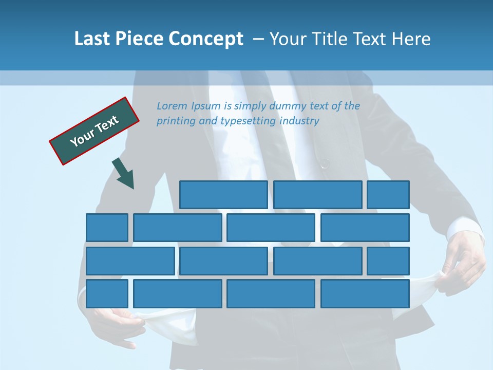 Modern Skylight Man PowerPoint Template
