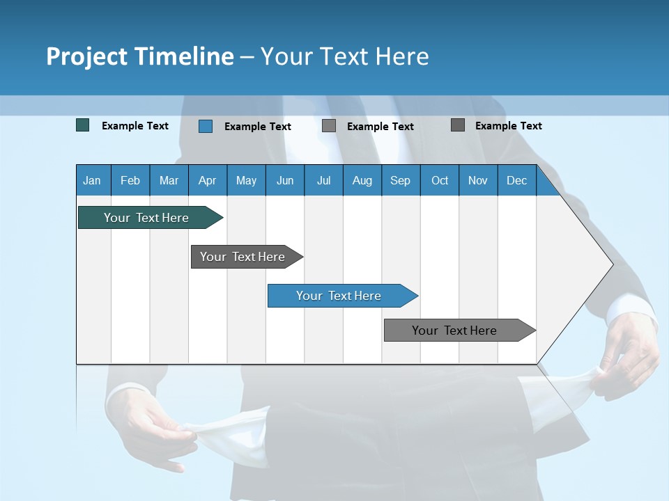 Modern Skylight Man PowerPoint Template