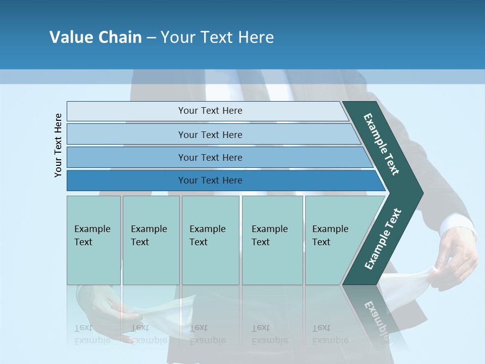 Modern Skylight Man PowerPoint Template