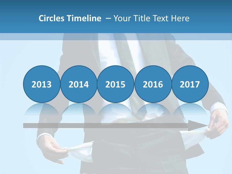 Modern Skylight Man PowerPoint Template