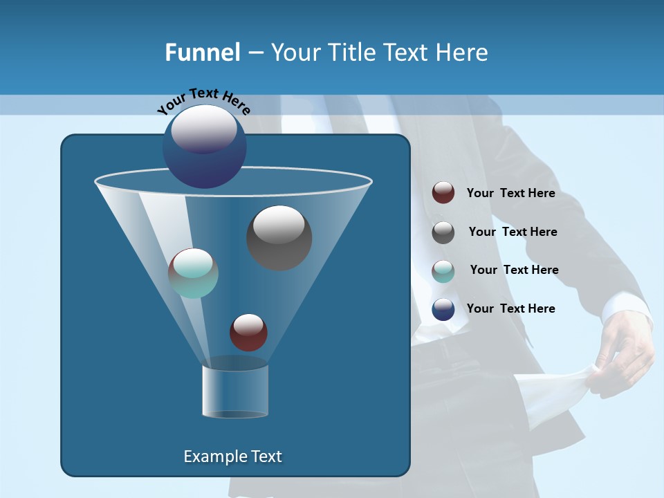 Modern Skylight Man PowerPoint Template