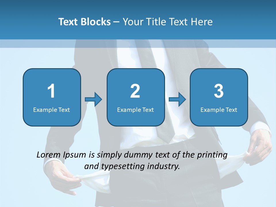 Modern Skylight Man PowerPoint Template