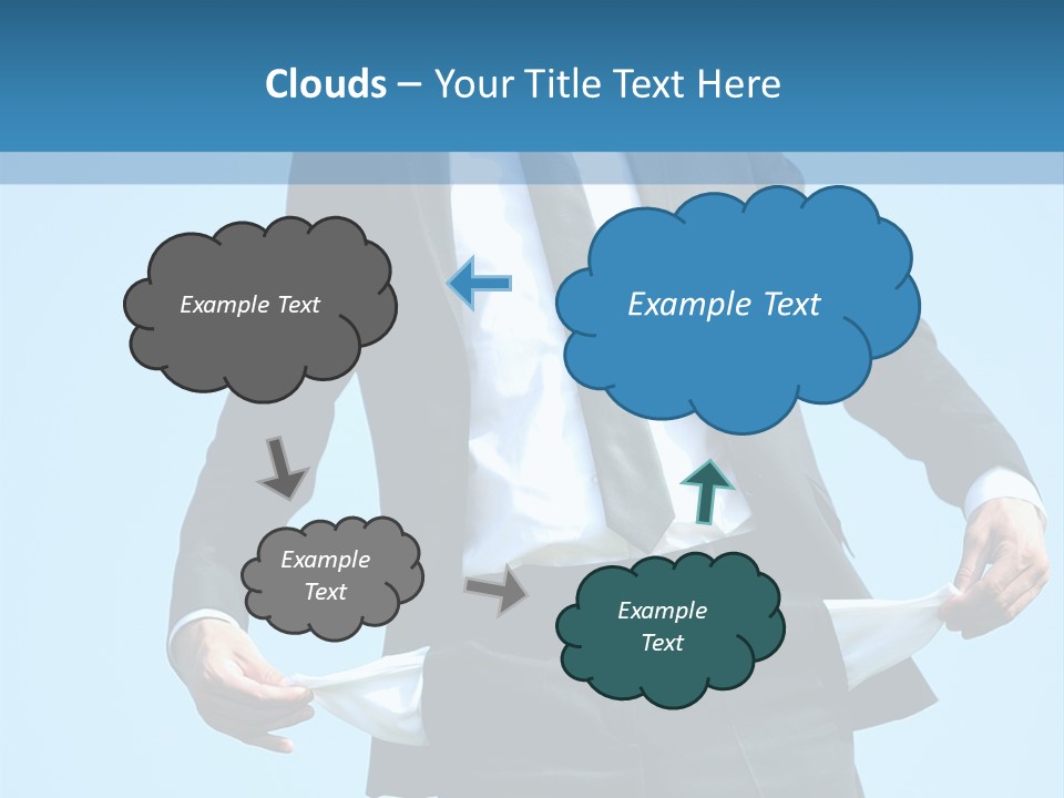 Modern Skylight Man PowerPoint Template