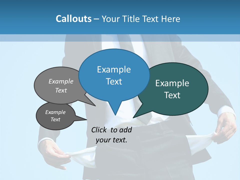Modern Skylight Man PowerPoint Template