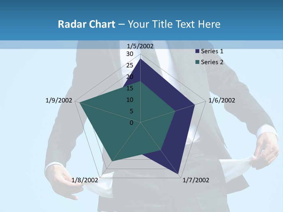 Modern Skylight Man PowerPoint Template