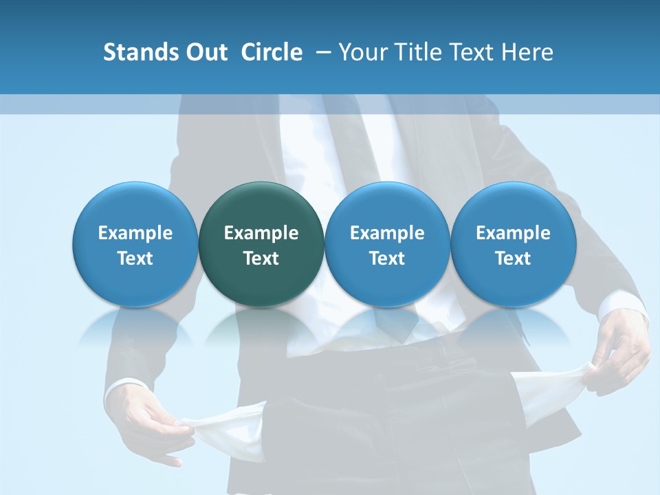 Modern Skylight Man PowerPoint Template