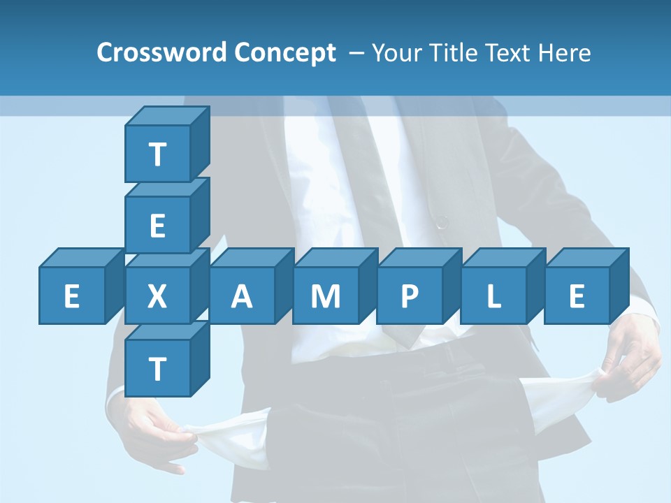 Modern Skylight Man PowerPoint Template