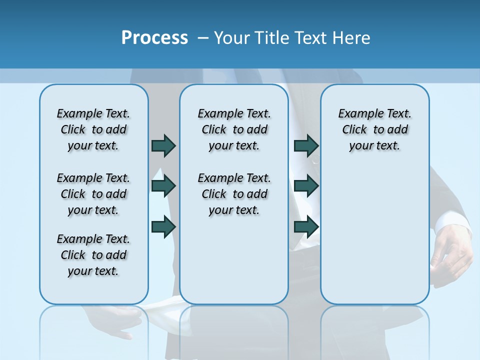 Modern Skylight Man PowerPoint Template