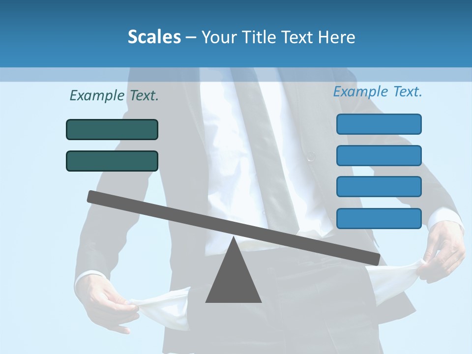 Modern Skylight Man PowerPoint Template