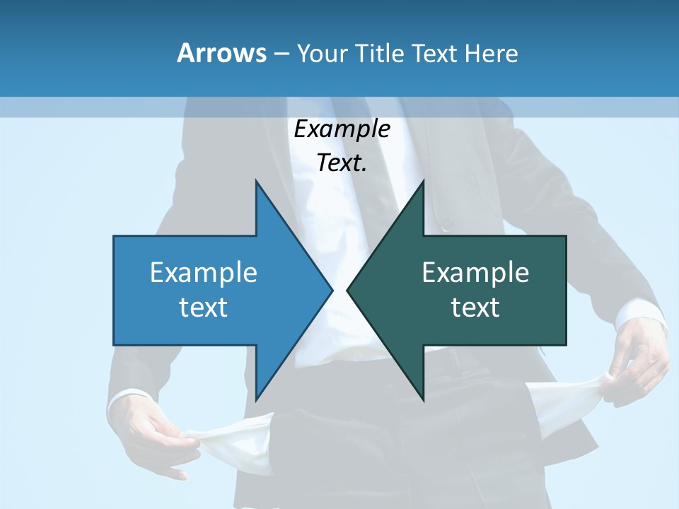Modern Skylight Man PowerPoint Template