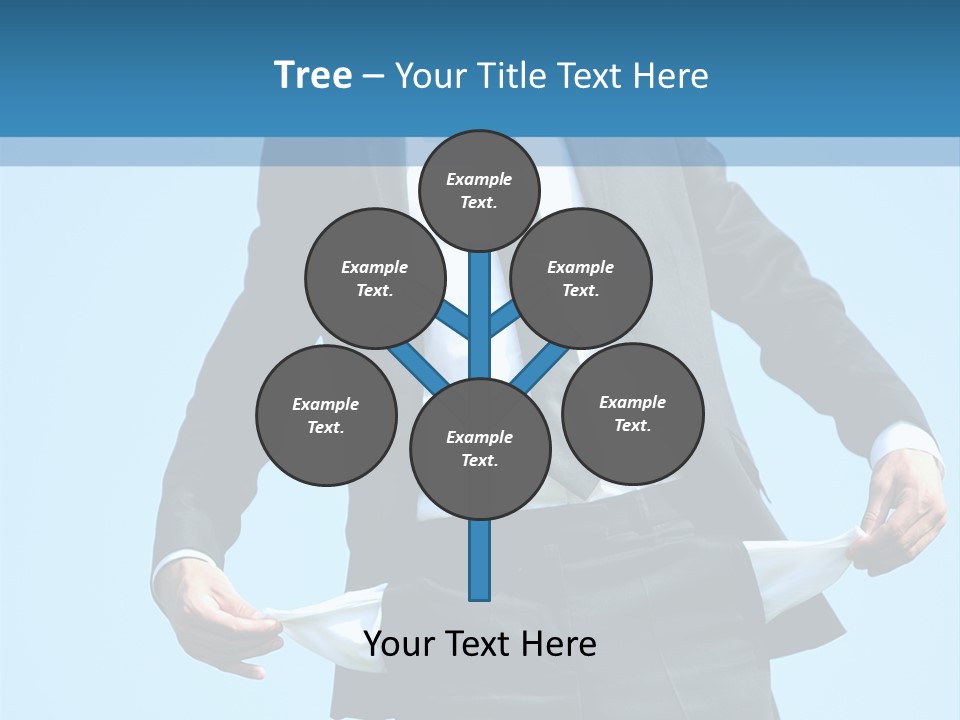 Modern Skylight Man PowerPoint Template