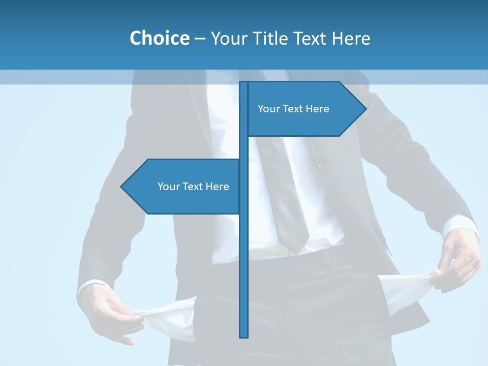 Modern Skylight Man PowerPoint Template