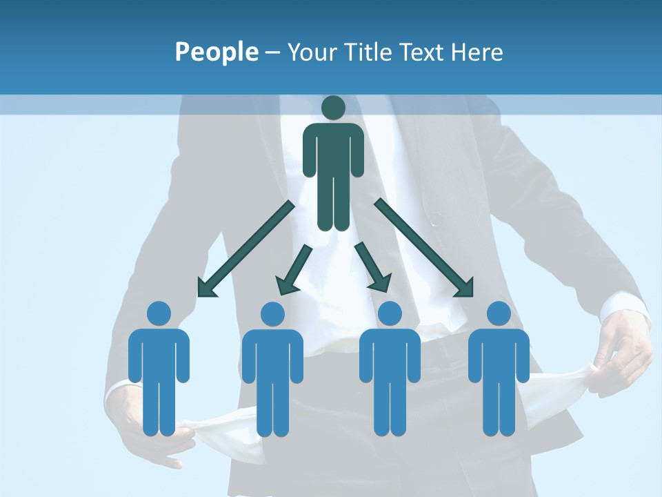 Modern Skylight Man PowerPoint Template