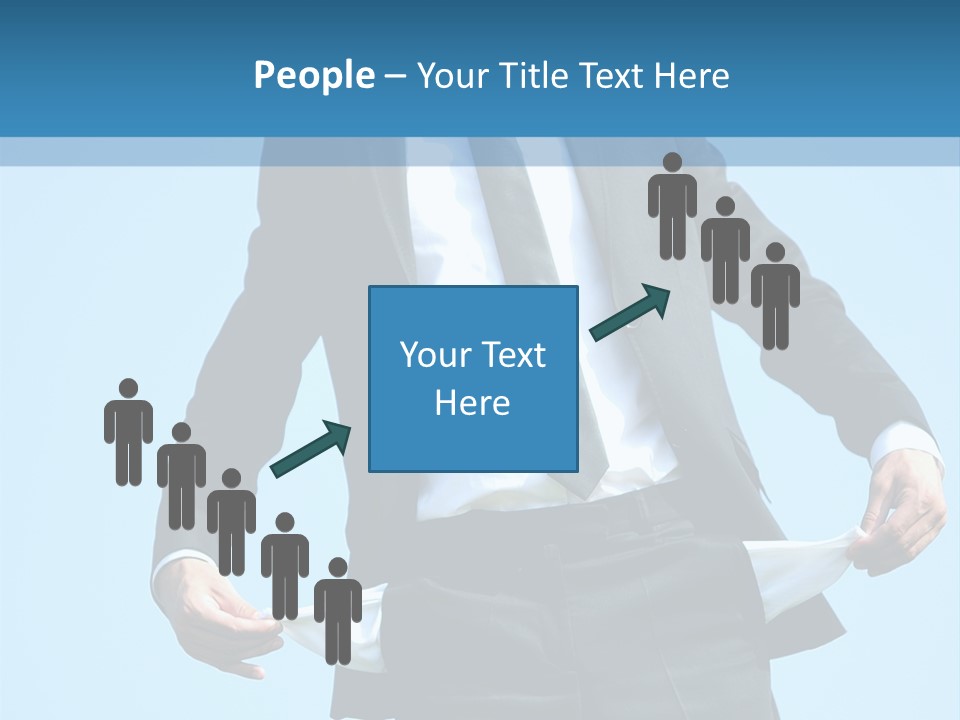 Modern Skylight Man PowerPoint Template