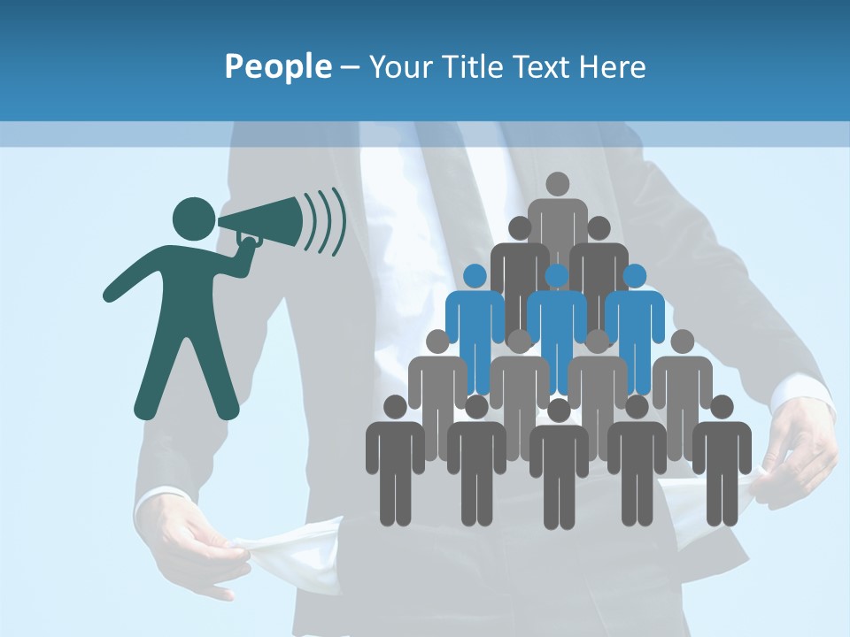 Modern Skylight Man PowerPoint Template