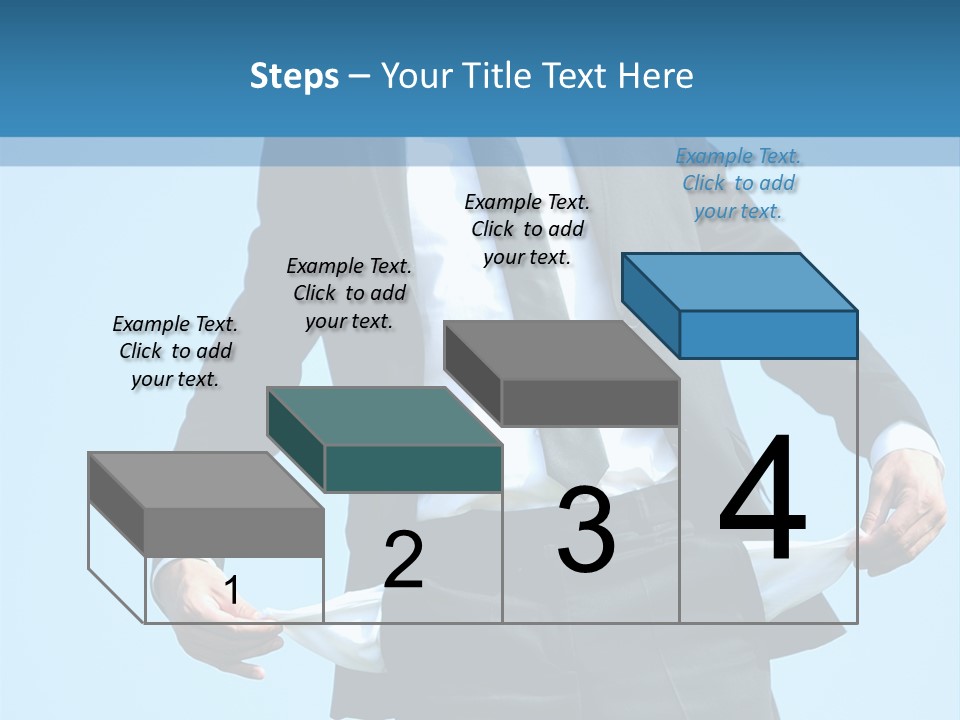 Modern Skylight Man PowerPoint Template