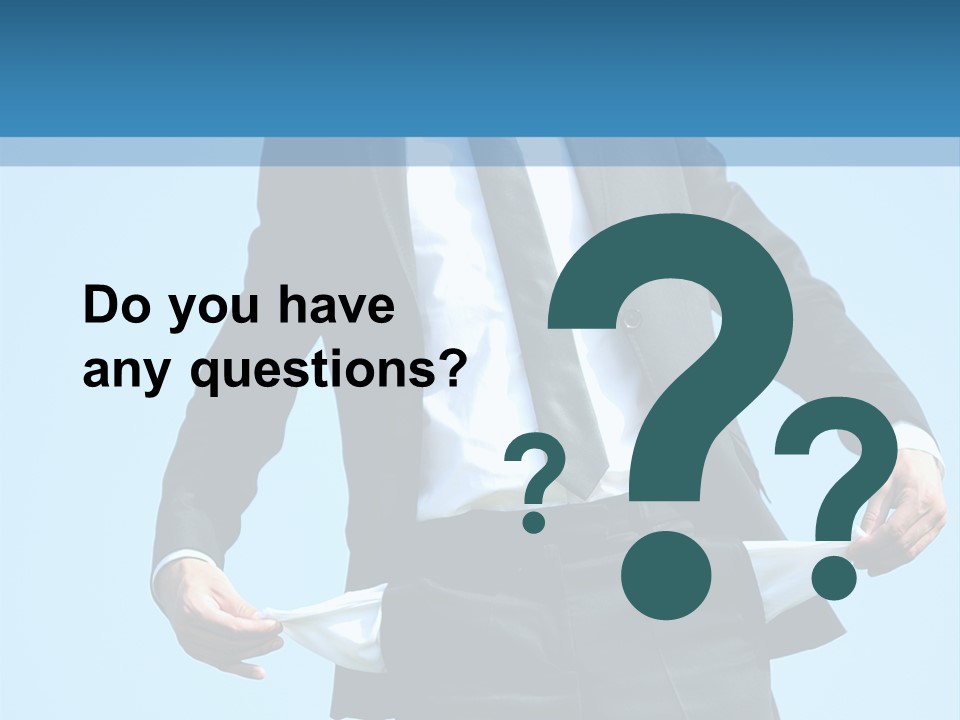 Modern Skylight Man PowerPoint Template