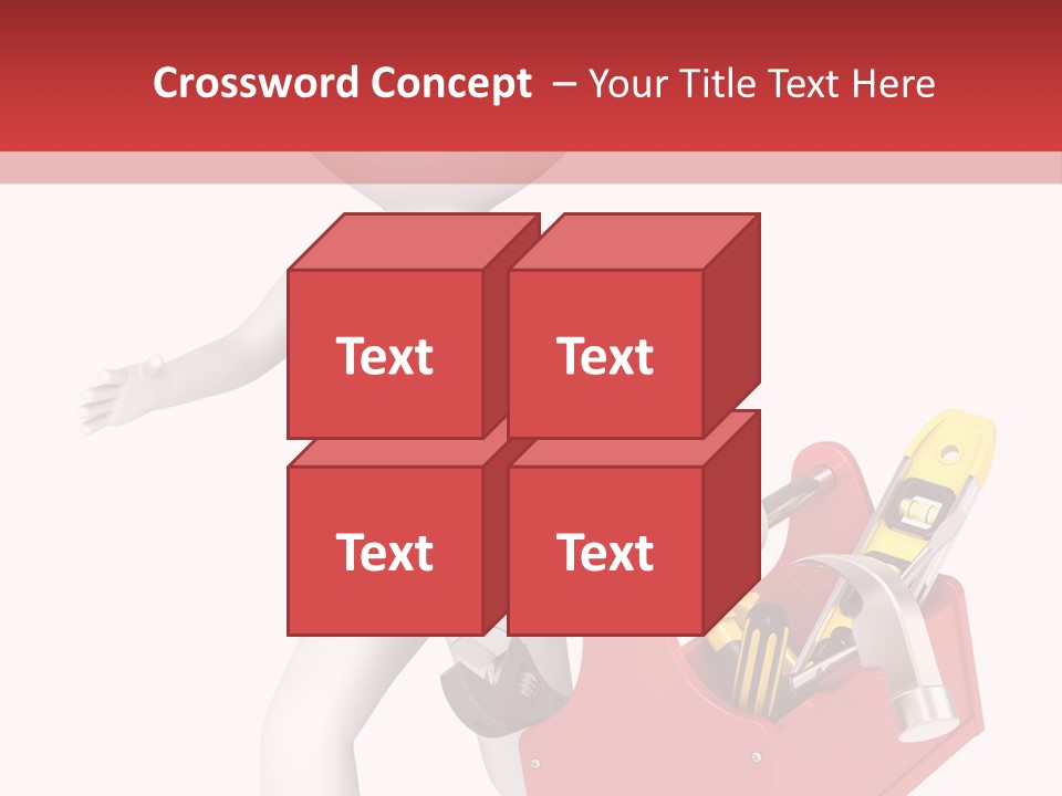Hammer Repairman Run PowerPoint Template