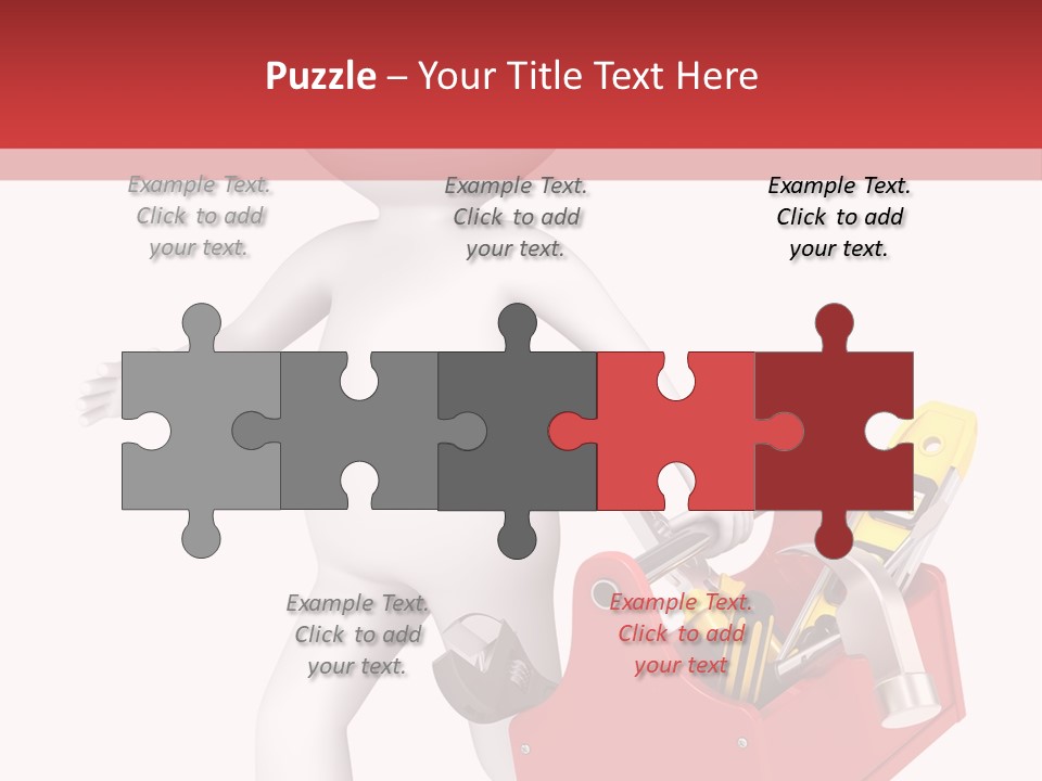 Hammer Repairman Run PowerPoint Template