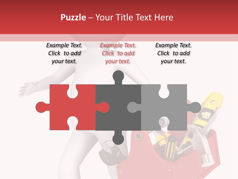 Hammer Repairman Run PowerPoint Template