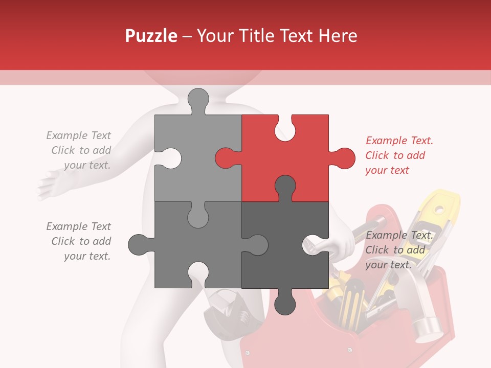 Hammer Repairman Run PowerPoint Template