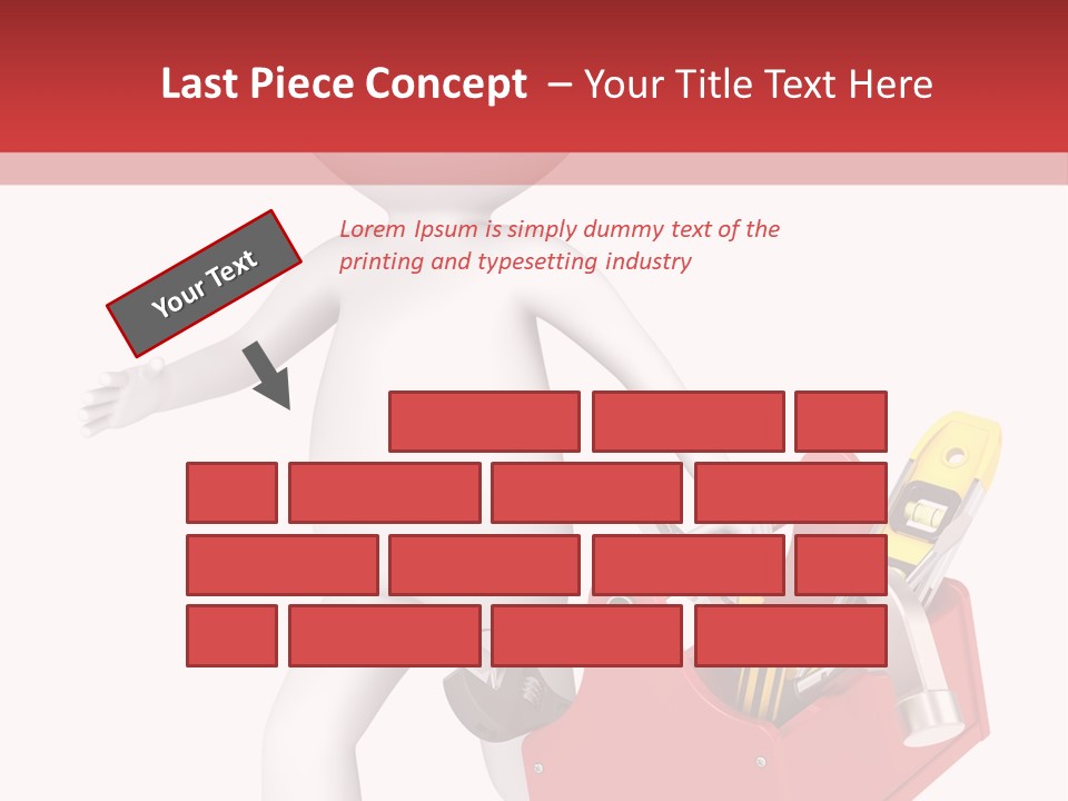 Hammer Repairman Run PowerPoint Template