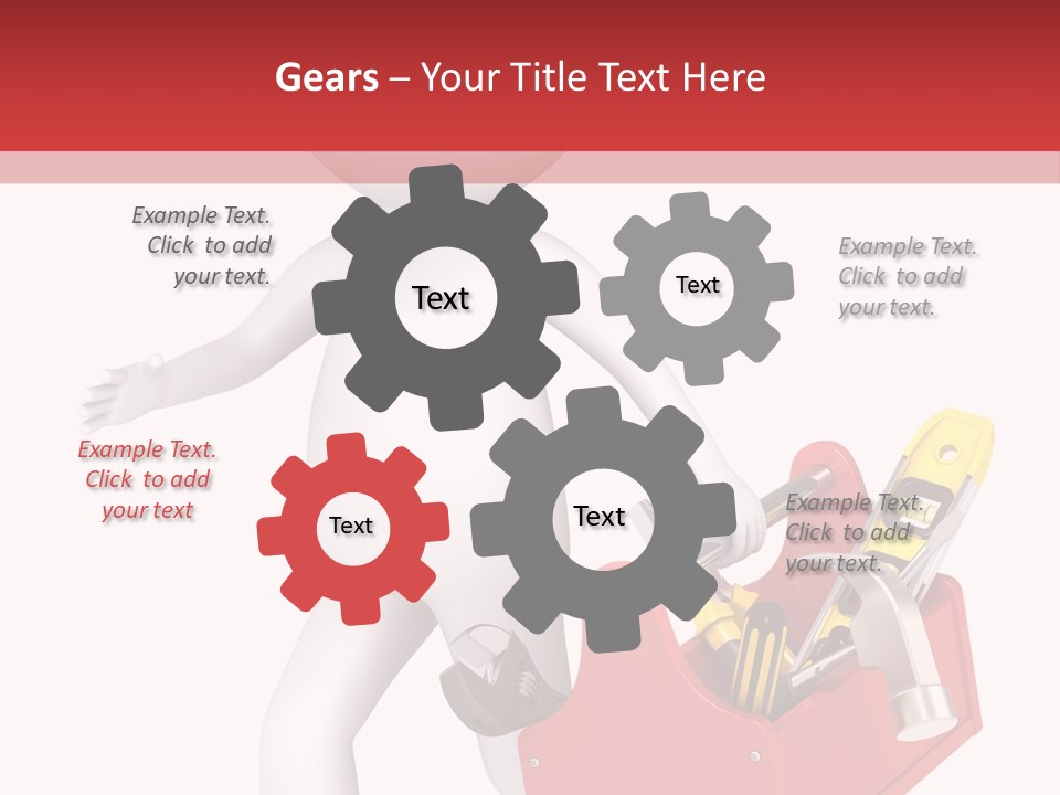 Hammer Repairman Run PowerPoint Template