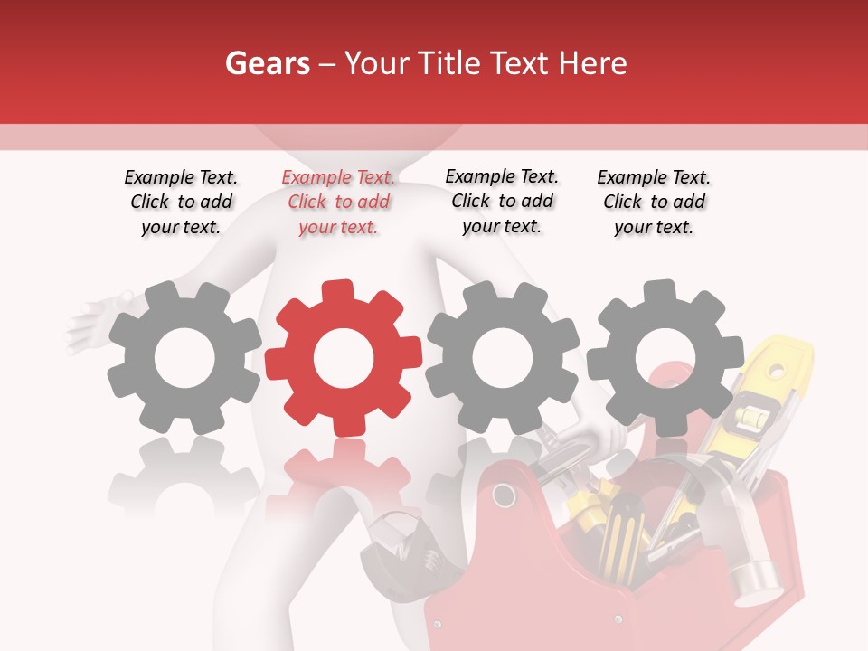 Hammer Repairman Run PowerPoint Template