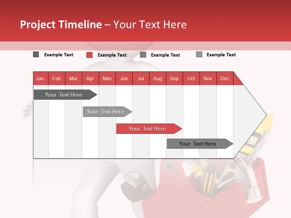 Hammer Repairman Run PowerPoint Template