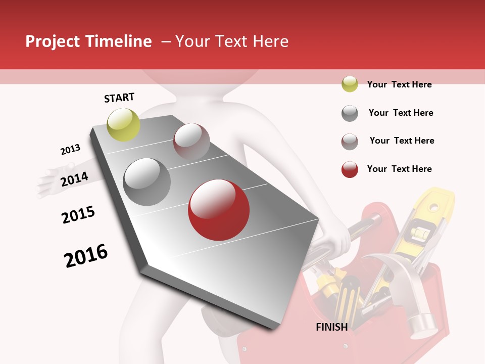 Hammer Repairman Run PowerPoint Template