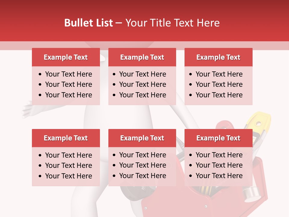 Hammer Repairman Run PowerPoint Template