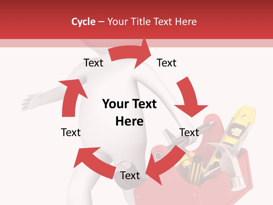Hammer Repairman Run PowerPoint Template