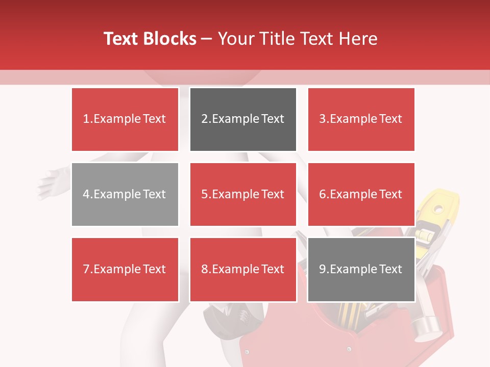 Hammer Repairman Run PowerPoint Template