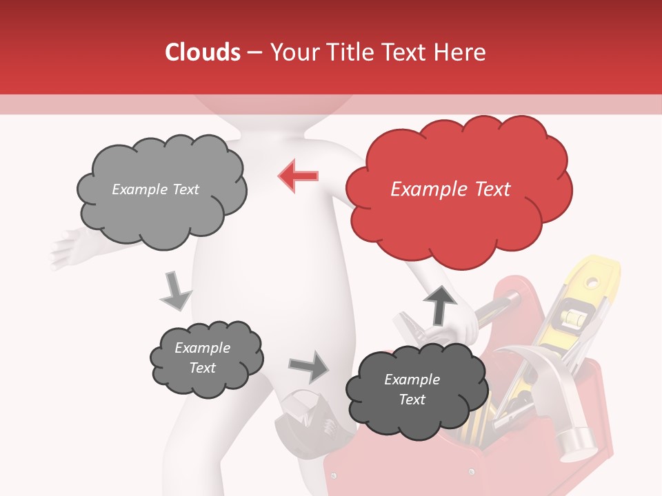 Hammer Repairman Run PowerPoint Template
