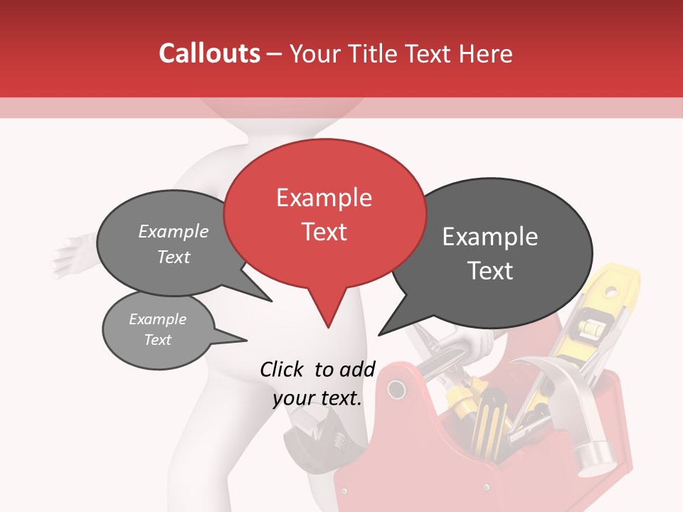 Hammer Repairman Run PowerPoint Template