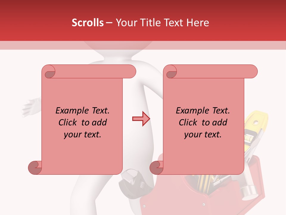 Hammer Repairman Run PowerPoint Template