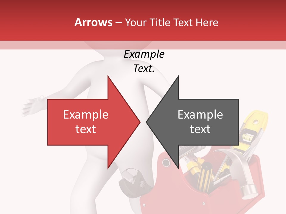 Hammer Repairman Run PowerPoint Template