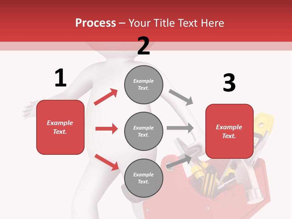 Hammer Repairman Run PowerPoint Template